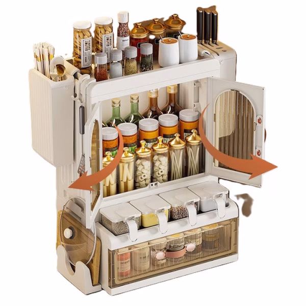 MultifunctionalKitchenStorage_06 Dulăpior de bucătărie multifuncţional