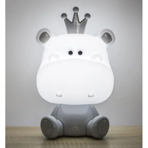 Lampă de Veghe cu Figurină Hippo