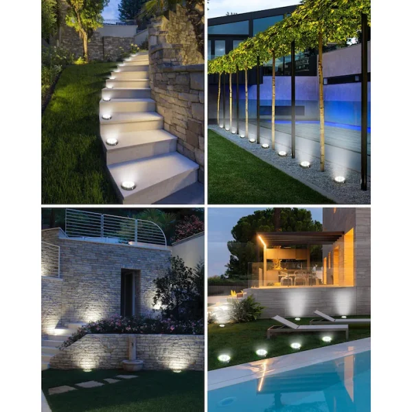 SolarGarden.02 Set 12 Lampi Solare LED SolarGarden 12.5 x 11.5cm