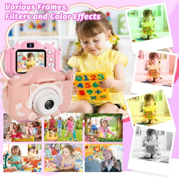 Aparat foto pentru copii 4 in 1 Full HD