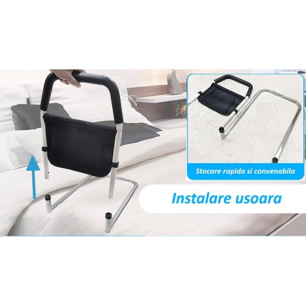 CadruAsistenta07 Cadru de asistență pentru ridicat sau coborât din pat, canapea, sofa