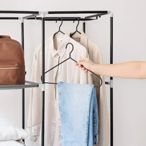 Dulap portabil dublu pentru haine