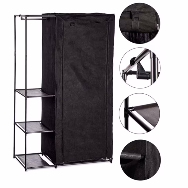 Dulap portabil dublu pentru haine