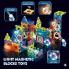 Set XL Magnetic Light Blocks 75 piese