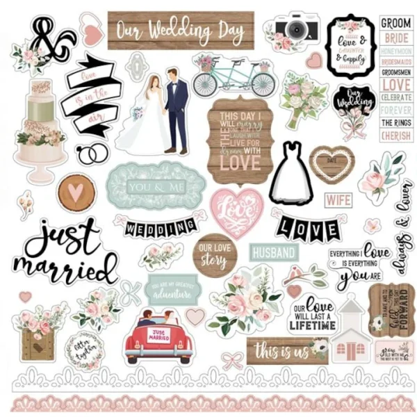 Set Scrapbook de cuplu