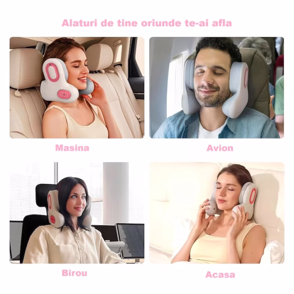 ZenNeck Pro - Pernă de călătorie și masaj cervical